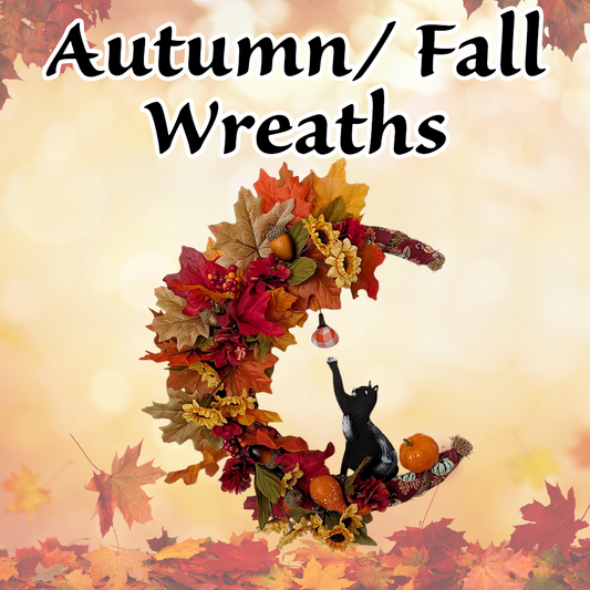 Fall floral wreaths