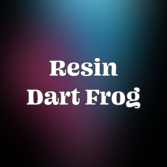3D Dart Frogs Glow in the Dark