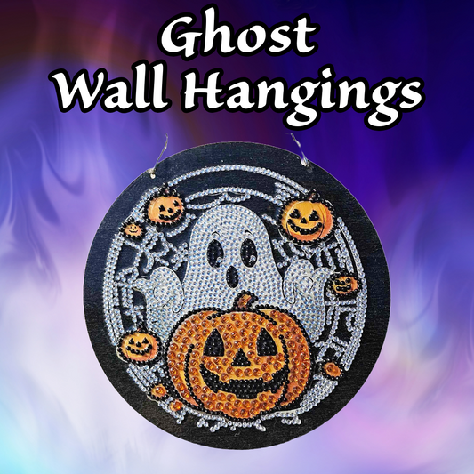 Halloween Ghost Wall Hangings