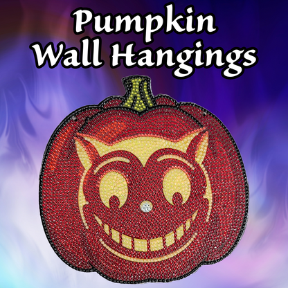 Halloween Pumpkin Wall Hangings