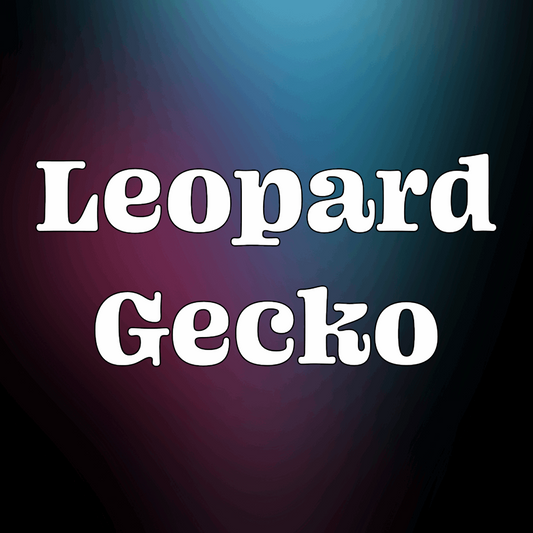 3D Leopard Geckos