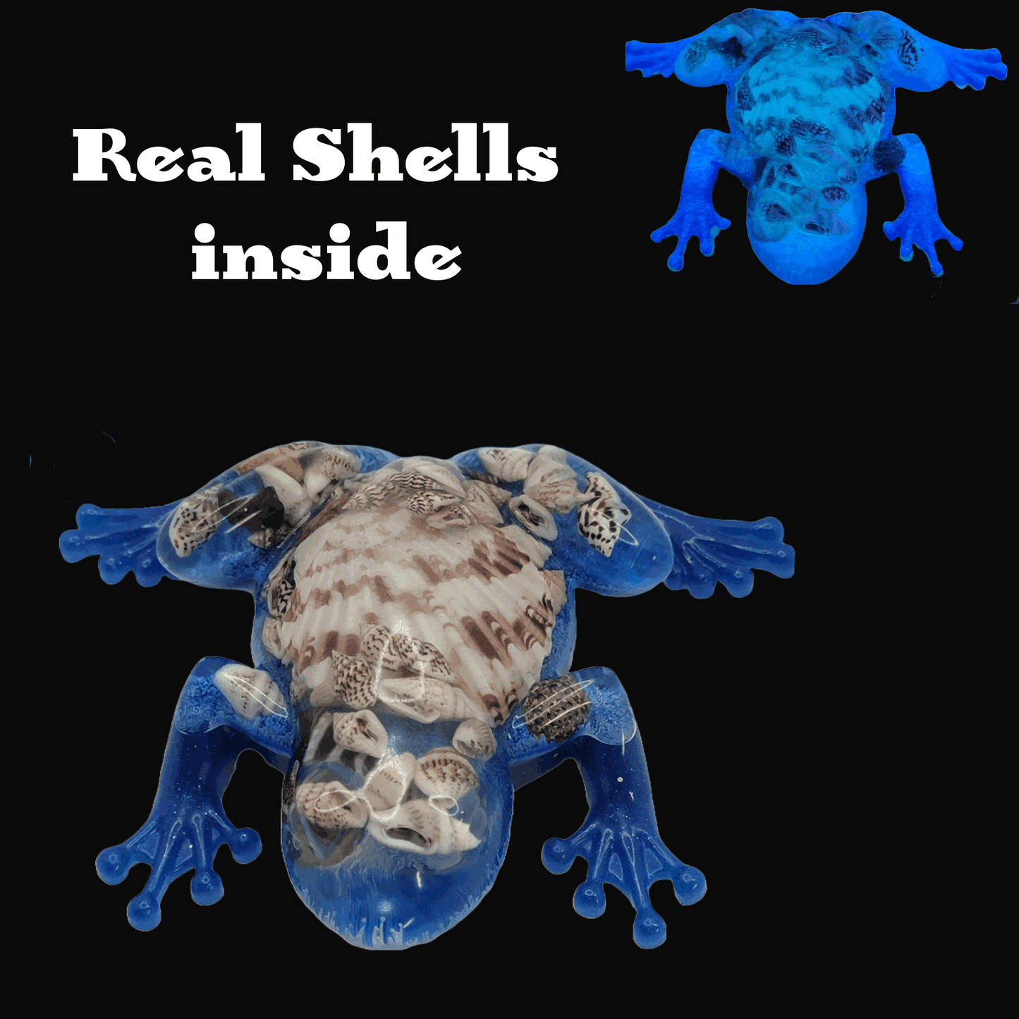 3D Resin Dart Frogs