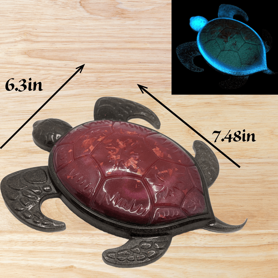 Resin 3D Sea Turtles