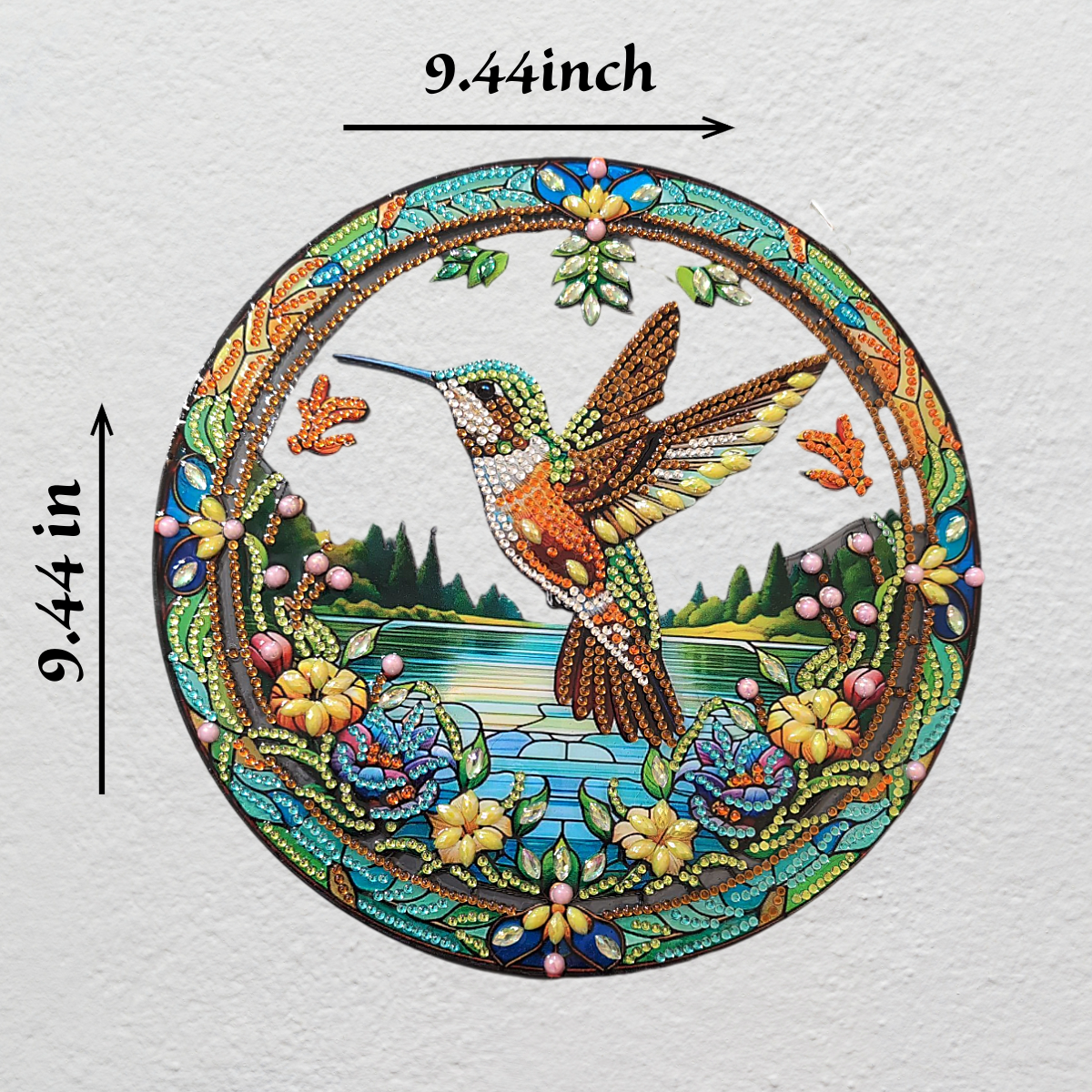 Cardinal, Hummingbird, and Owl Wall Hangings