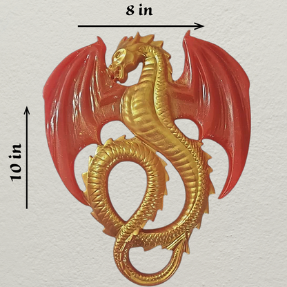 Medieval Dragon wall hanging