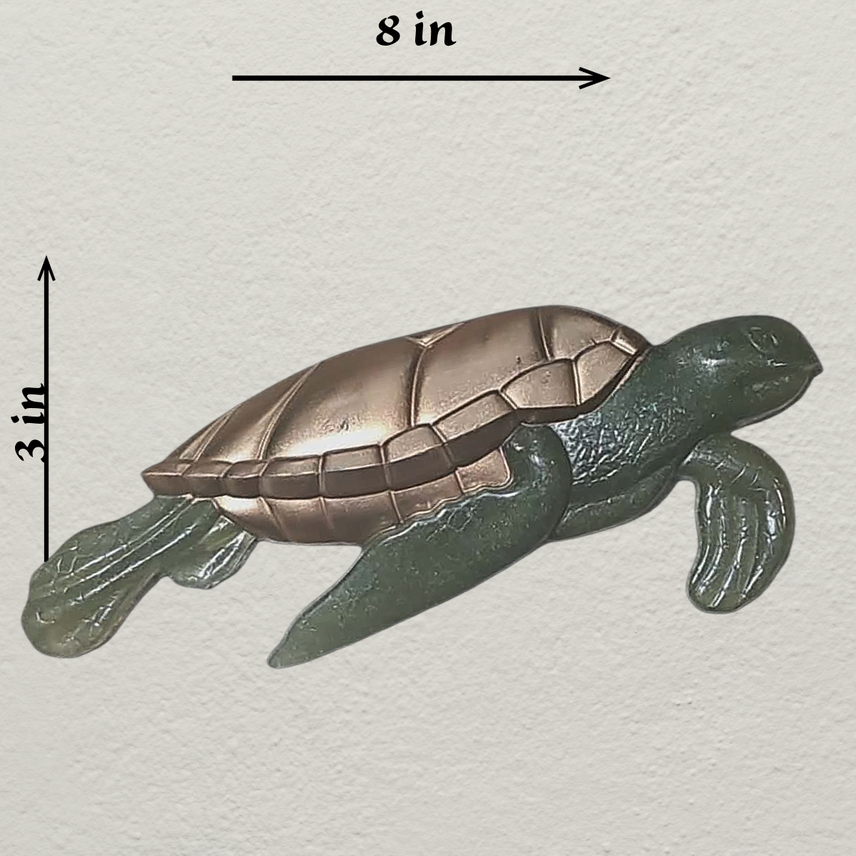 Resin 3D Sea Turtles