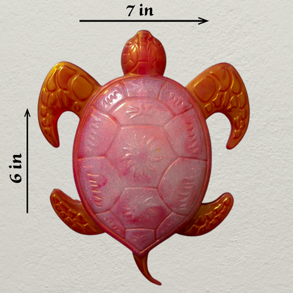 Resin 3D Sea Turtles