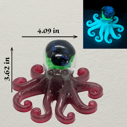 3D Glow in the Dark Octopus