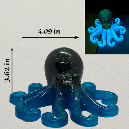 3D Glow in the Dark Octopus