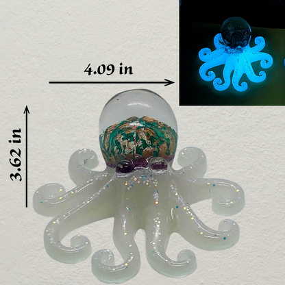 3D Glow in the Dark Octopus