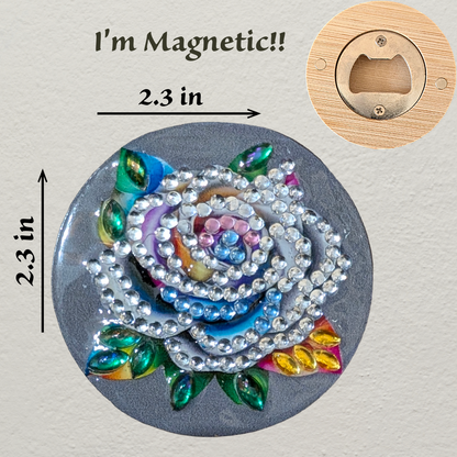 Diamond art Magnetic Bottle Openers