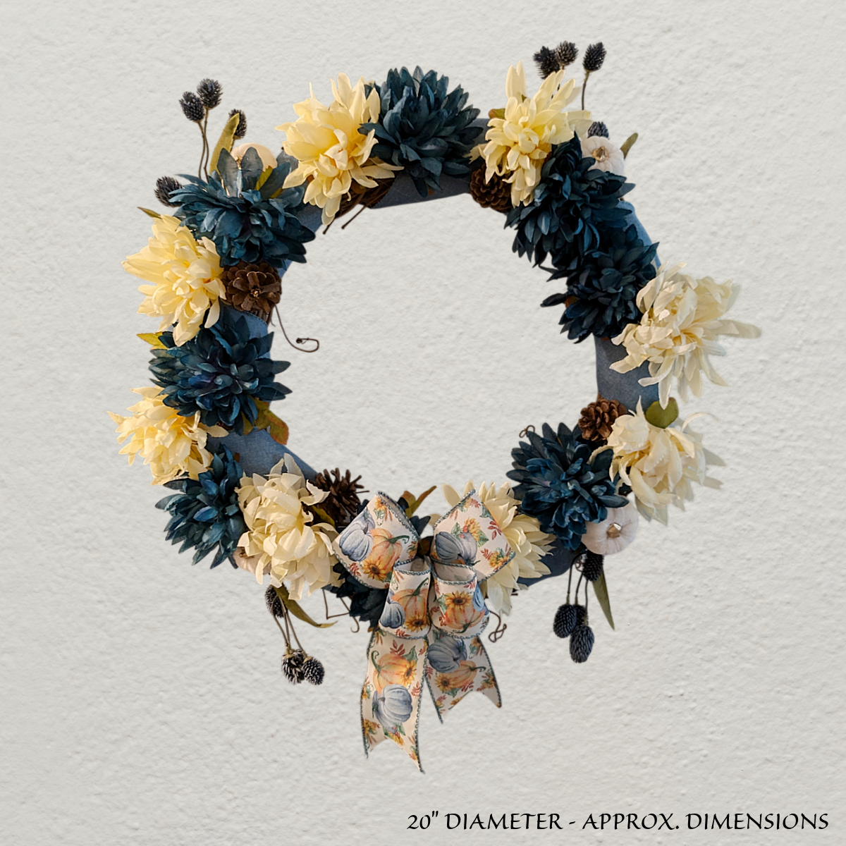 Fall floral wreaths