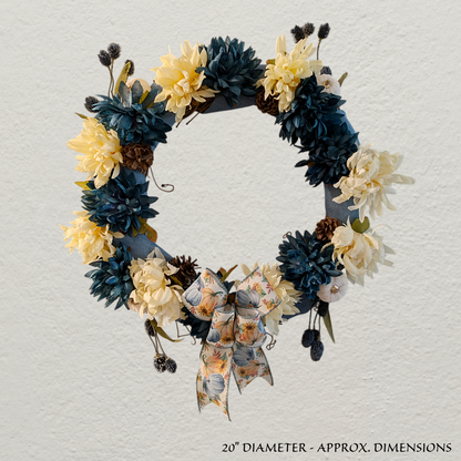 Fall floral wreaths