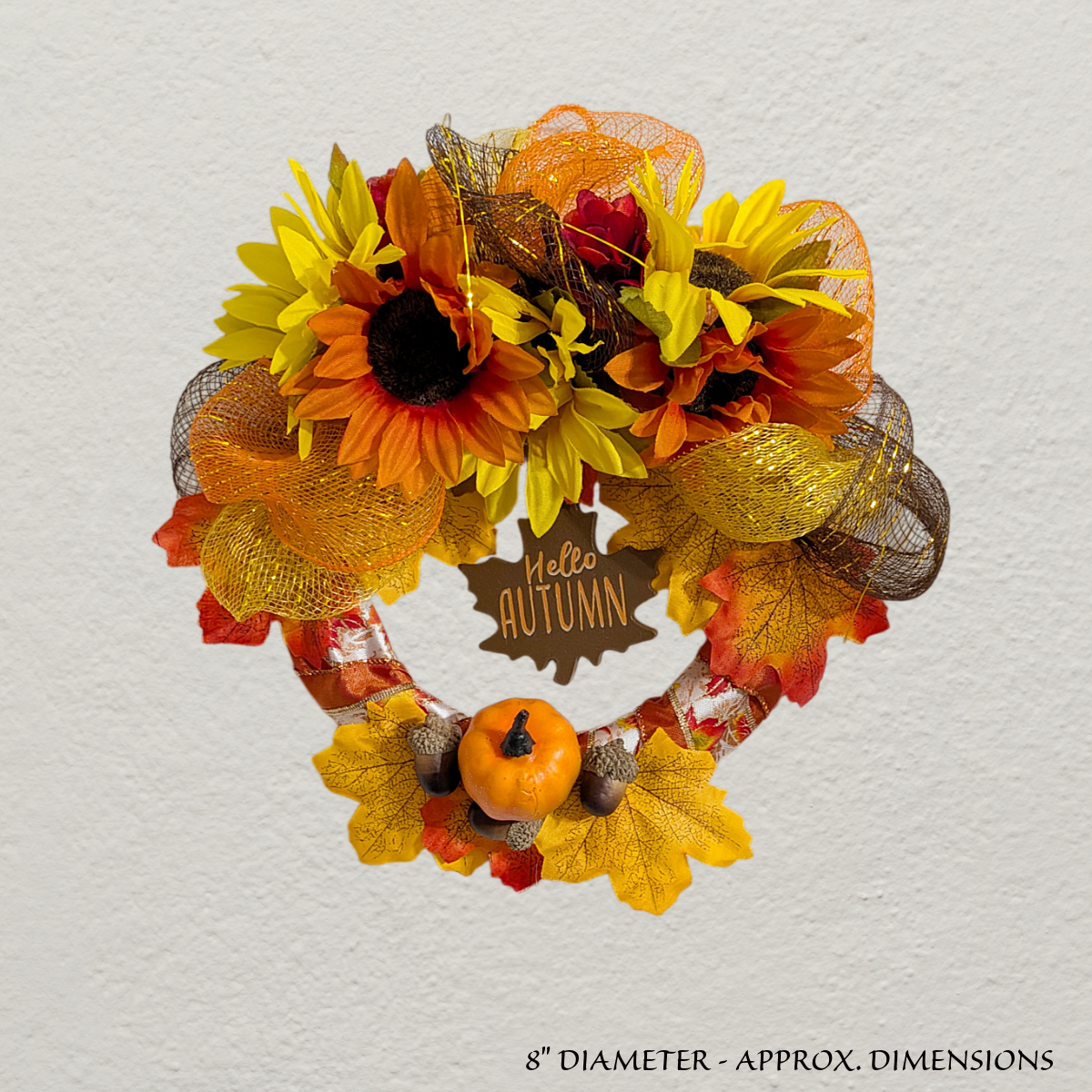 Fall floral wreaths