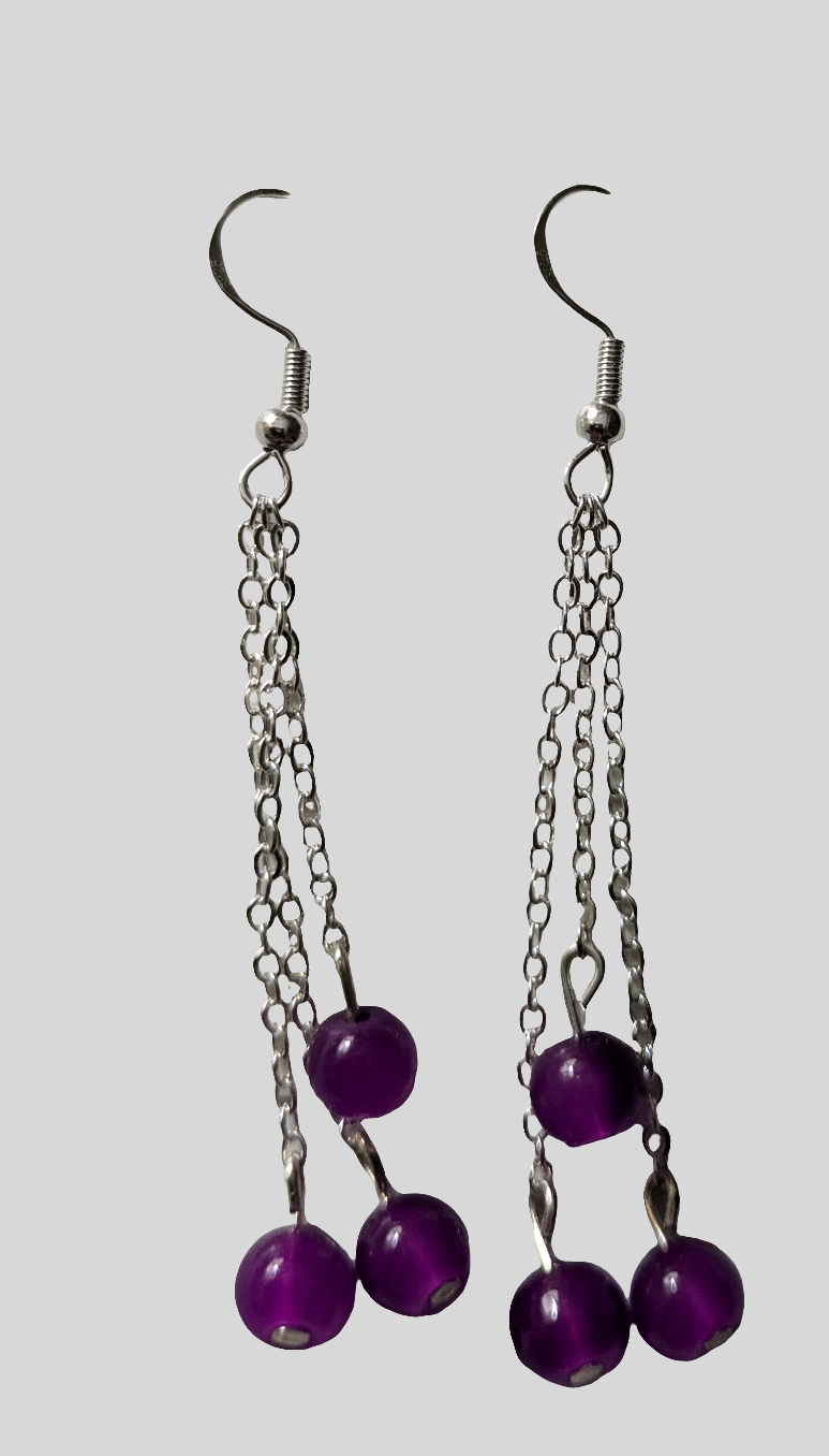 Beaded Dangle Earrings