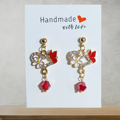 Beaded Dangle Earrings