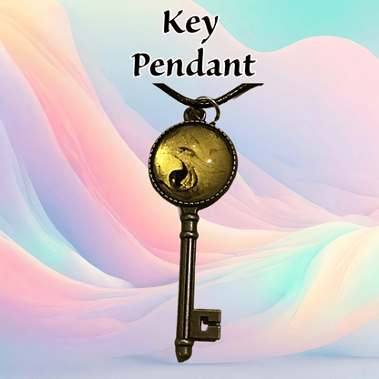 Key pendant necklace